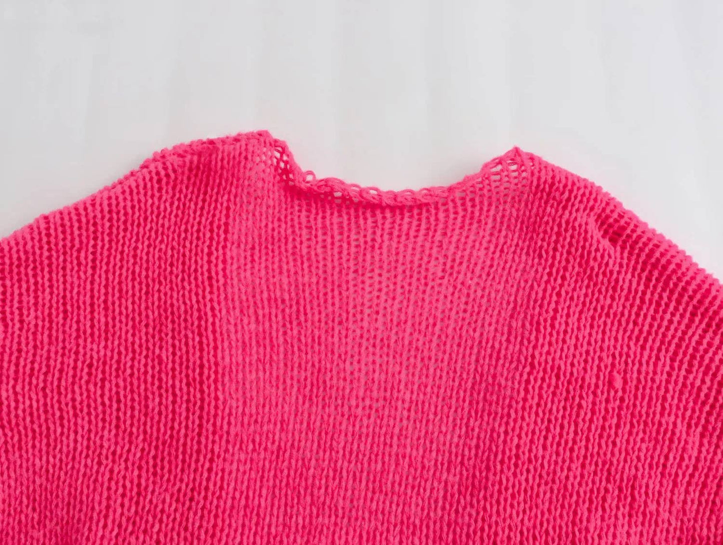 TIE-DYE ALL-MATCH LANTERN LONG-SLEEVED SWEATER