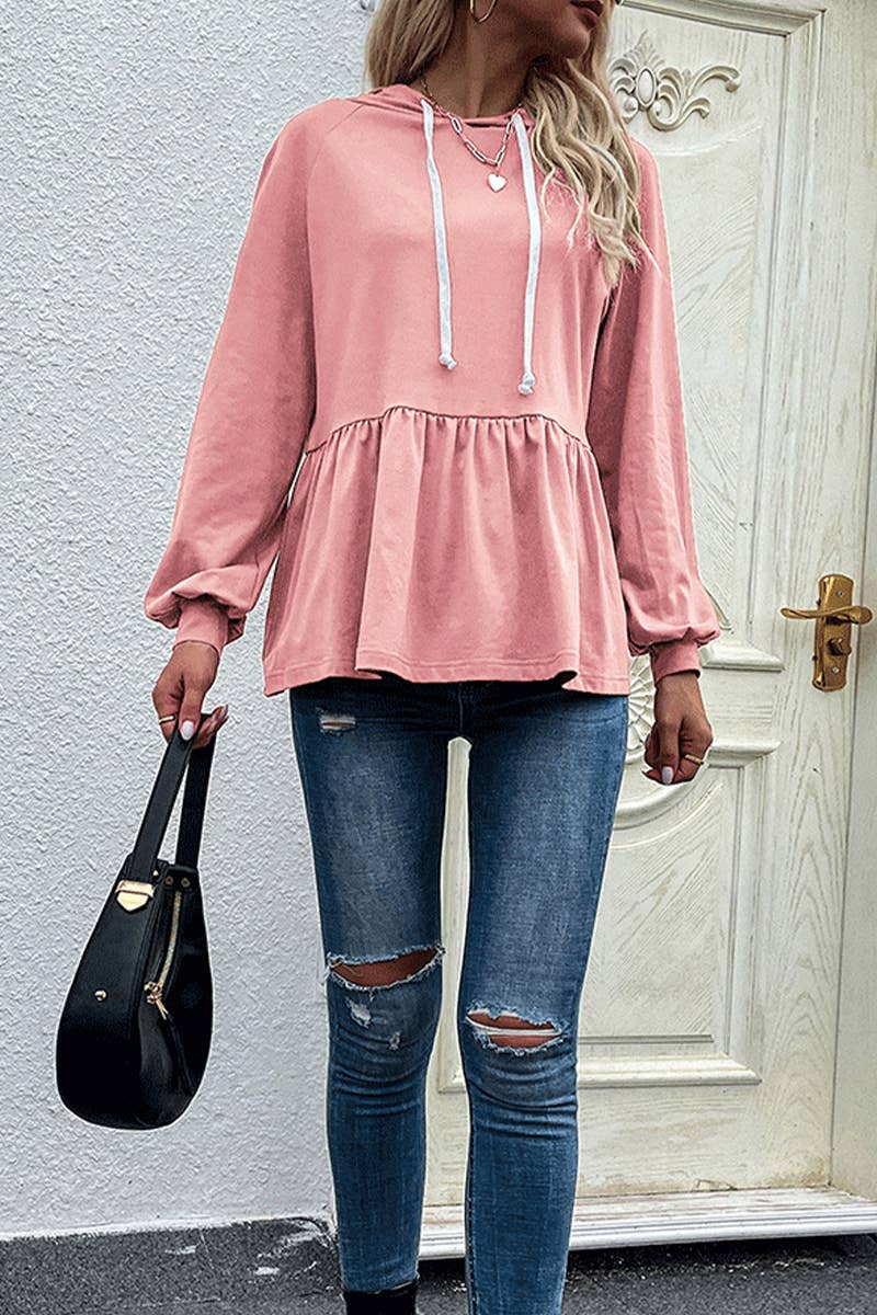 CWOHOL1089_MULTICOLOR DESIGN HOODED SOLID COLOR SWEATSHIRT