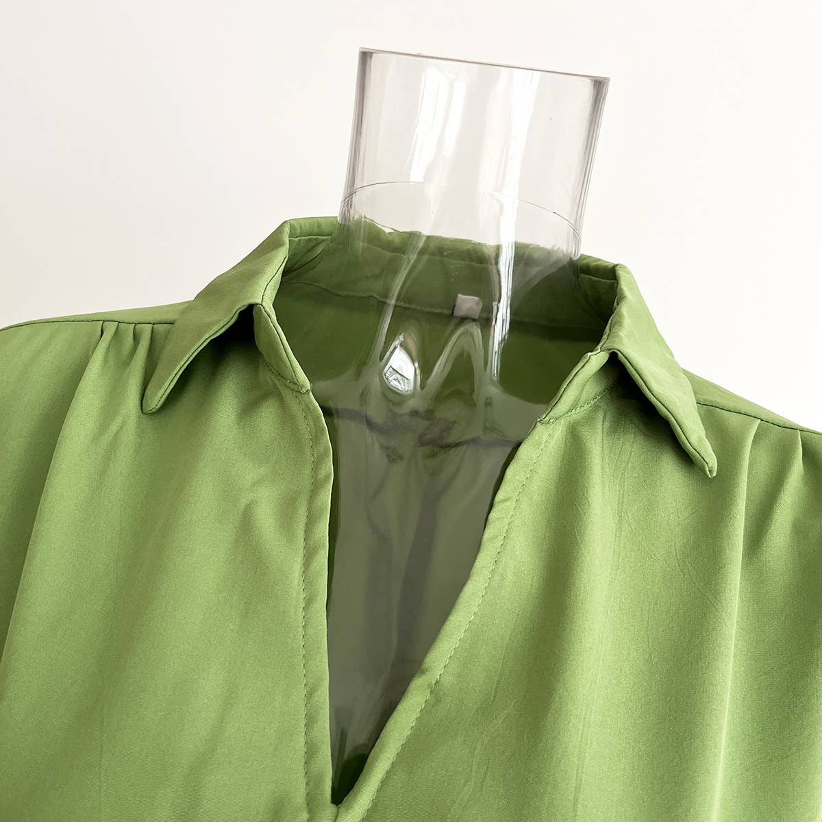 LONG-SLEEVED DRESS WITH CABLE WAIST