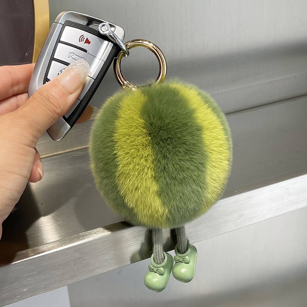CUTE WATERMELON CAR KEYCHAIN PENDANT ACCESSORIES