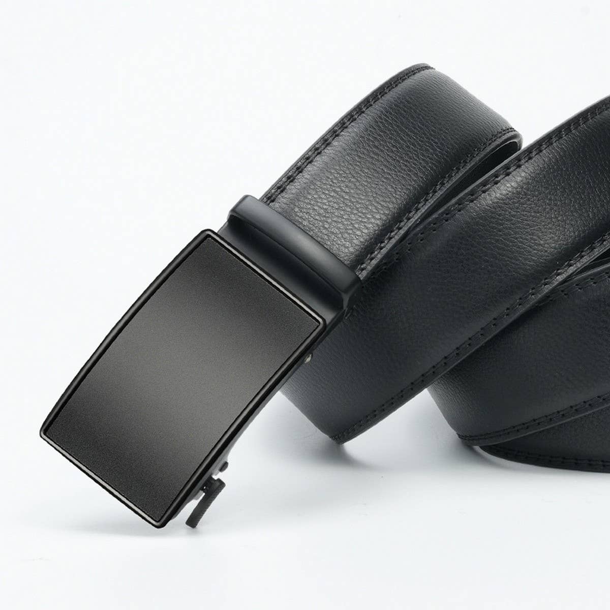 MEN'S AUTOMATIC BUCKLE SIMPLE BELTS_CWABE0463