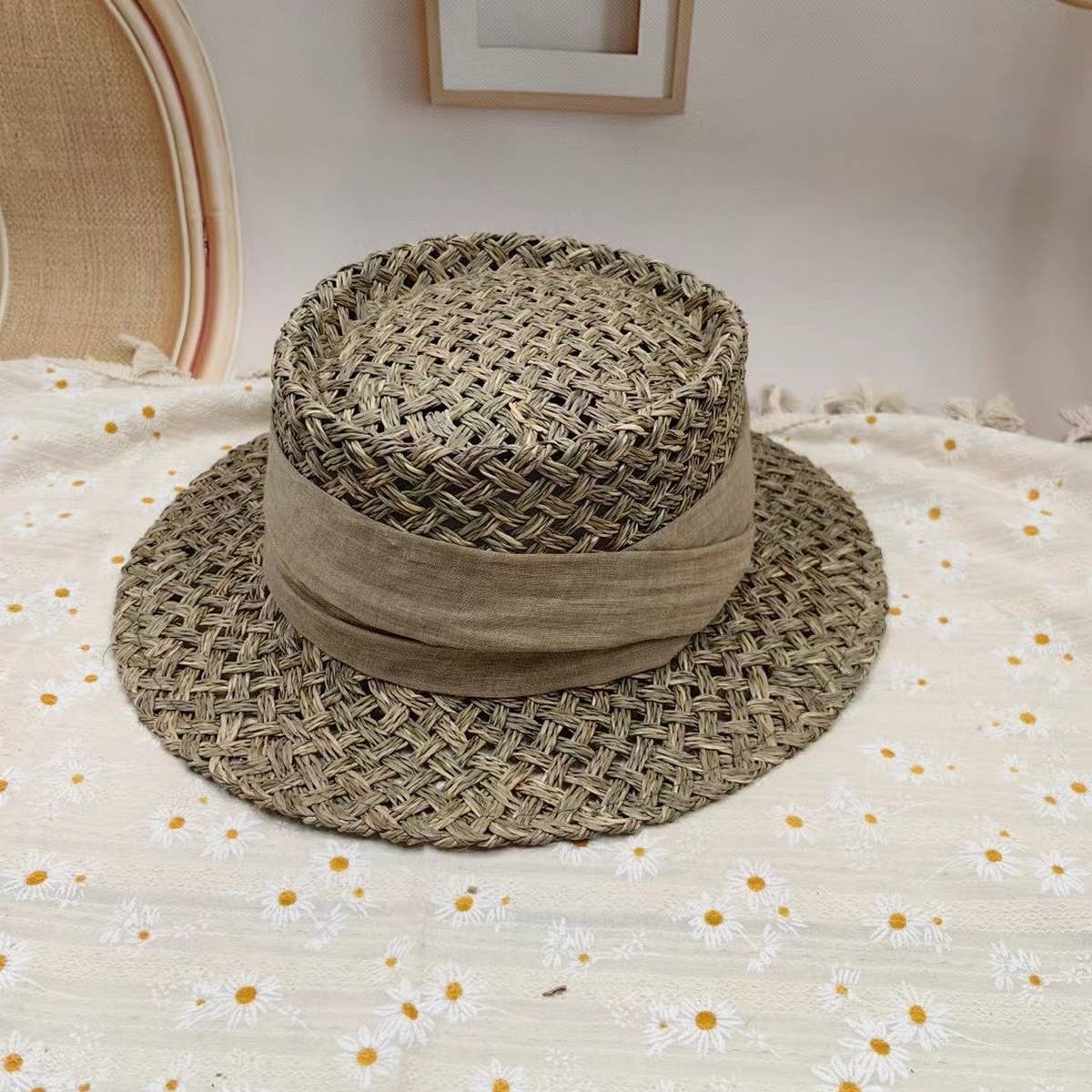 New hand-woven sun protection straw hat_CWAH3561