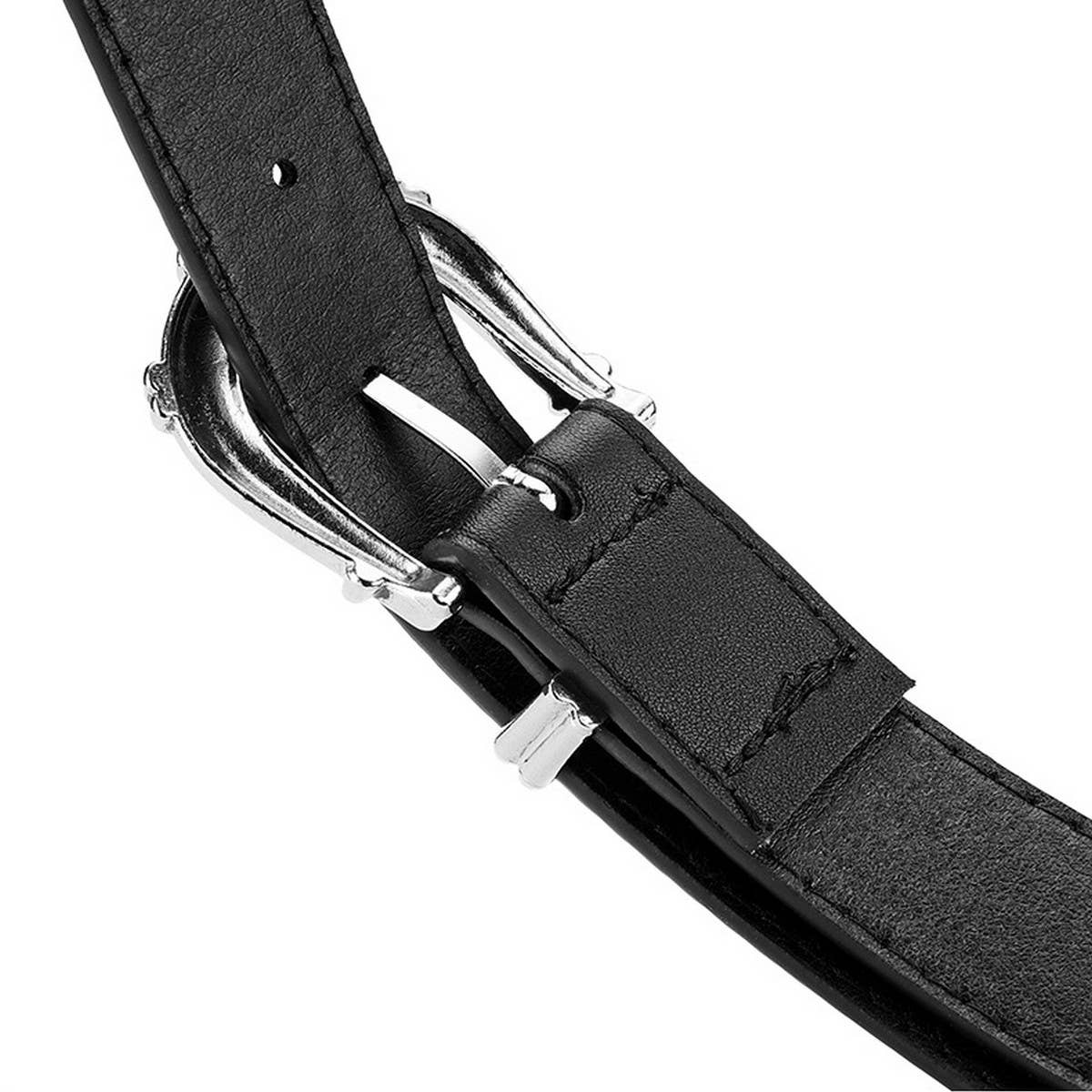 WOMEN TRENDY BELT WITH GUN BUCKLE_CWABE0367