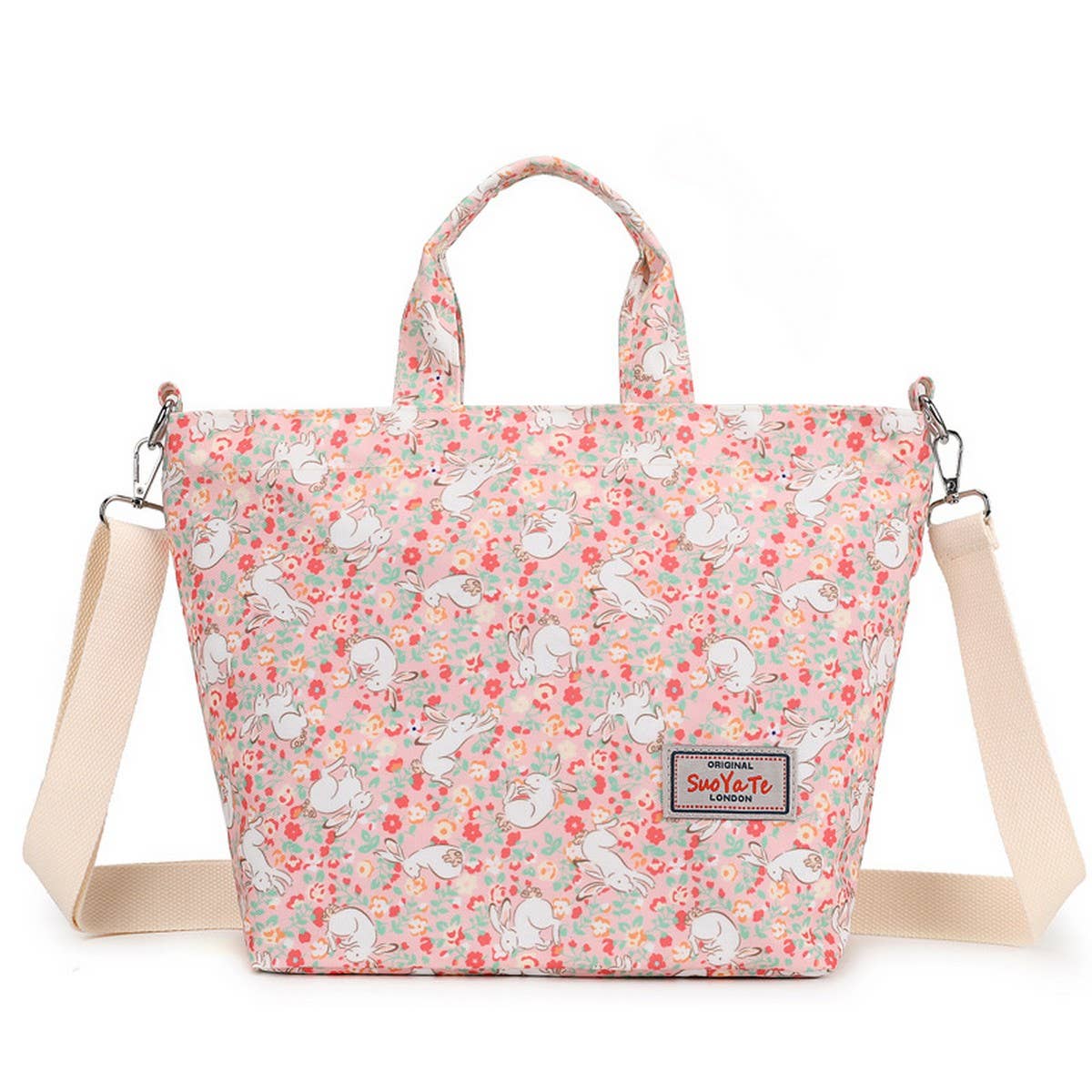 OXFORD PRINTED NYLON LIGHTWEIGHT SHOULDER BAG_CWASC1784