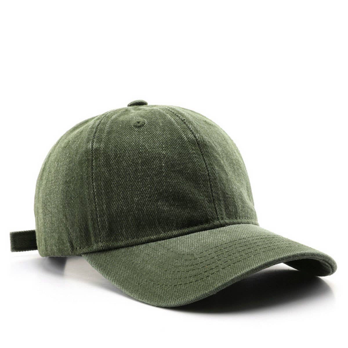 Autumn Winter Washed Denim Baseball Cap, Unisex_CWAH2824