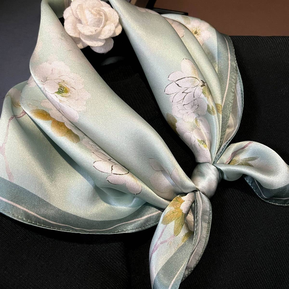 Mulberry Silk Scarf - Versatile Gift Square