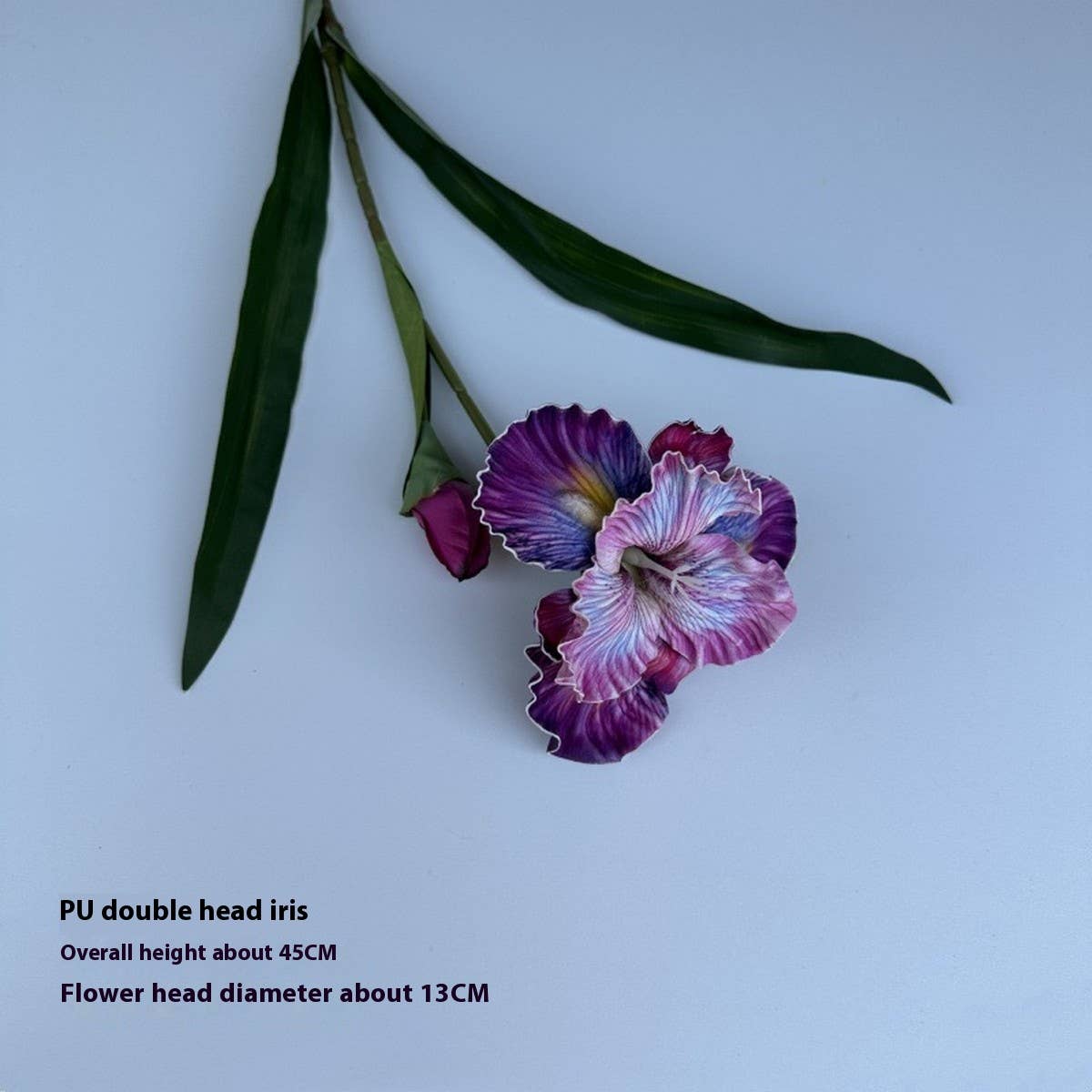 3D Printed Iris Flower for Wedding and Event Decor_CWMM6586