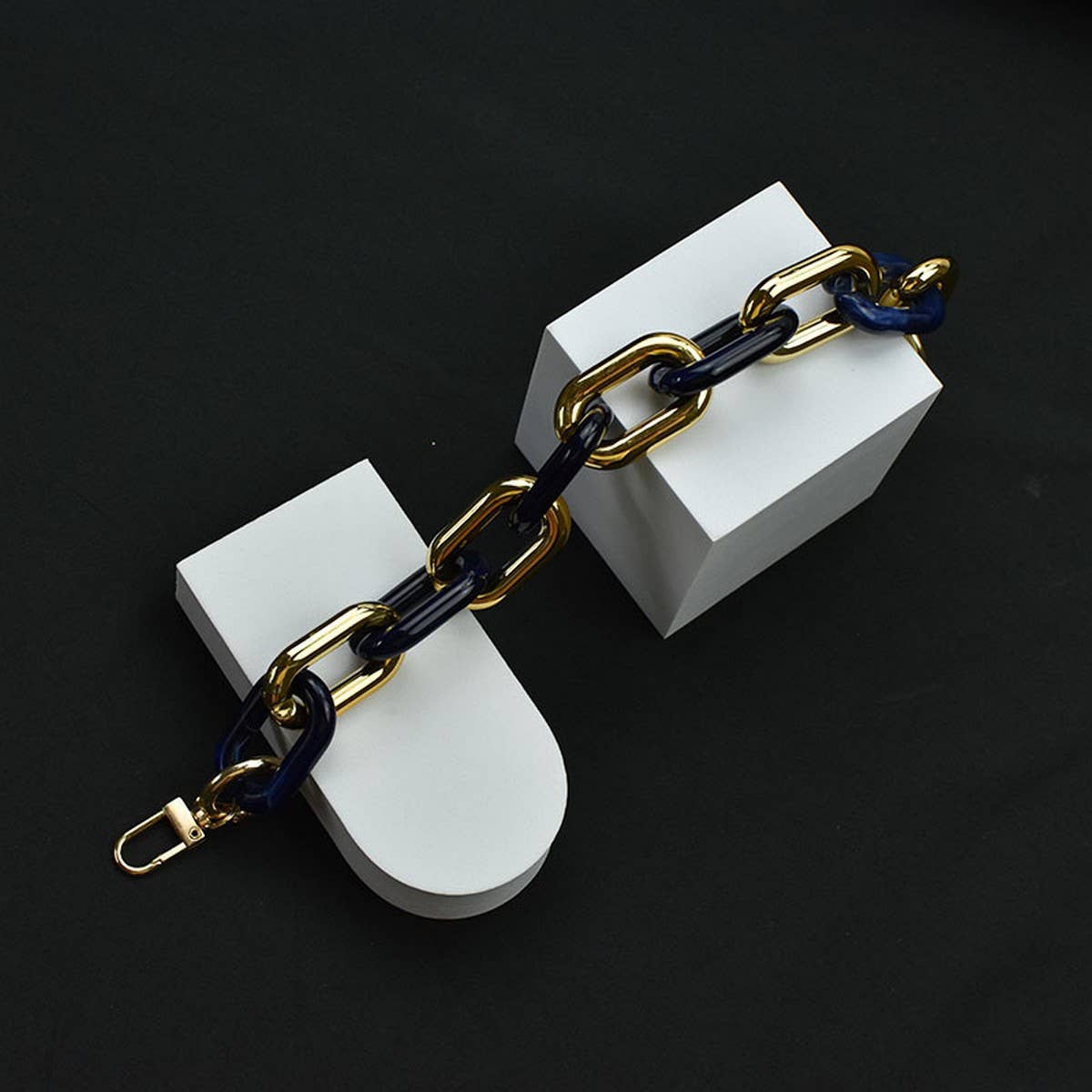11.81"Acrylic Chain Handle, Multi-color Bag Strap_CWMM5090