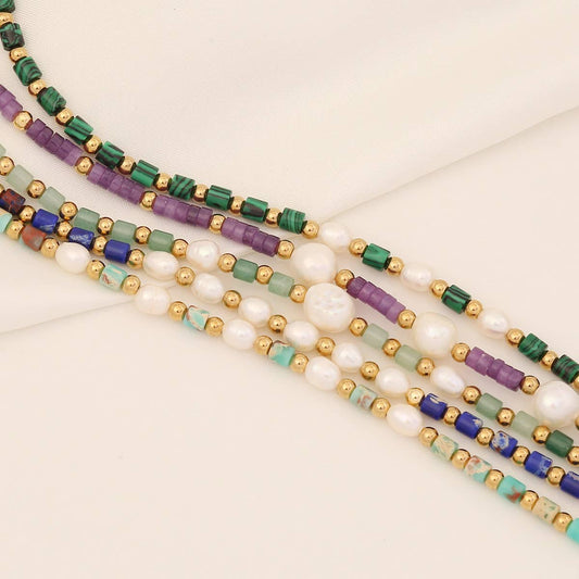 FASHION AND LUXURY PEARL NATURAL STONE NECKLACE_CWAJE0647