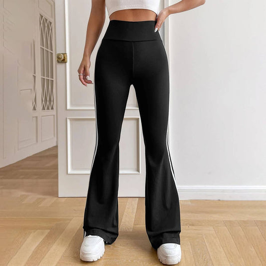 HIGH-WAISTE WIDE-LEG STRAIGHT-LEG SLIMMING PANTS