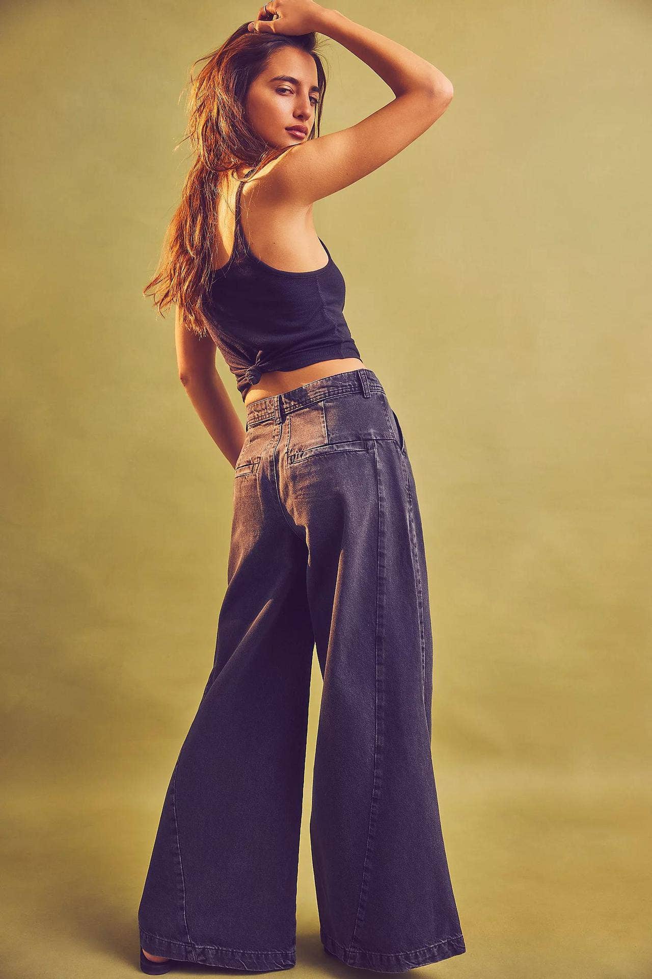 STREET STYLE AMERICAN WIDE-LEG BAGGY CASUAL JEANS