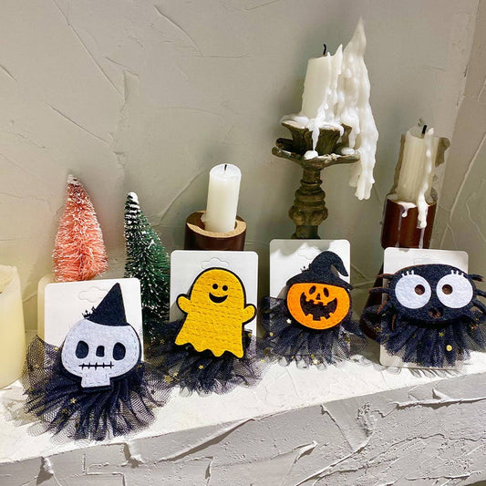 HALLOWEEN MESH DECORATION HAIRPIN COSPLAY PROPS