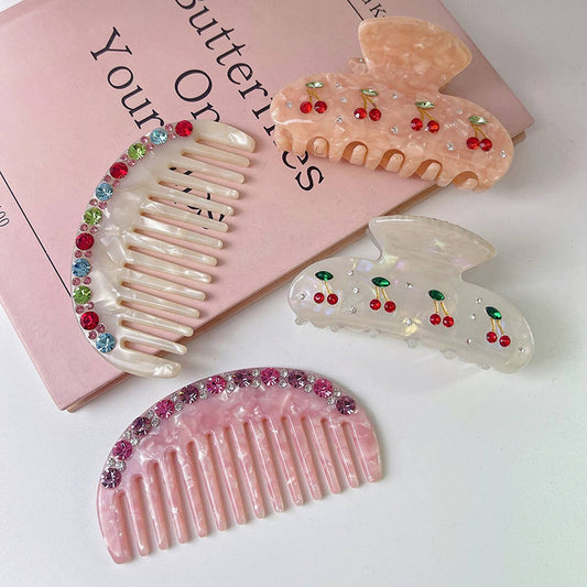 2024 NEW COLOR DIAMOND HAIR COMB_CWMM1081