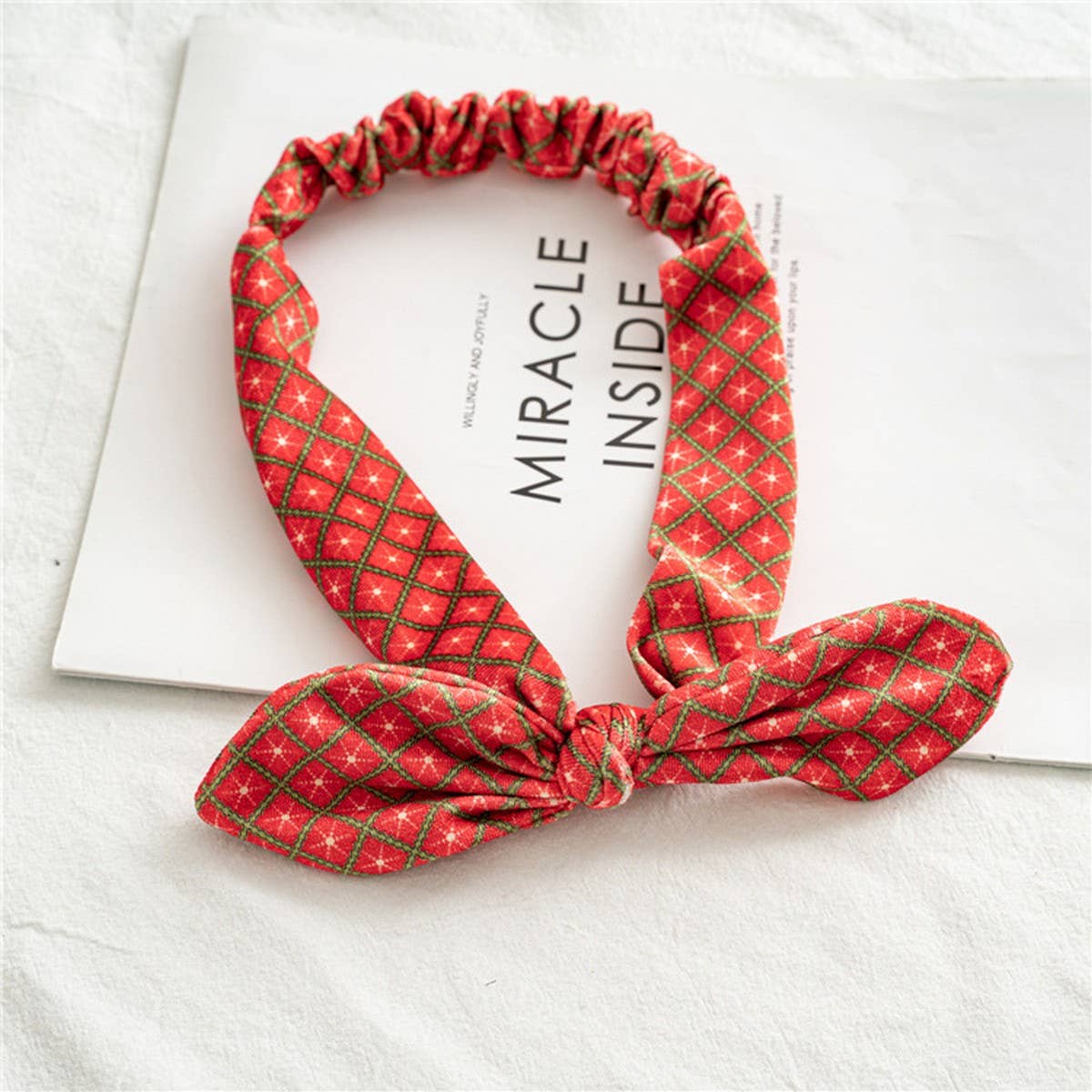 NEW CHRISTMAS CROSS HAIRBAND