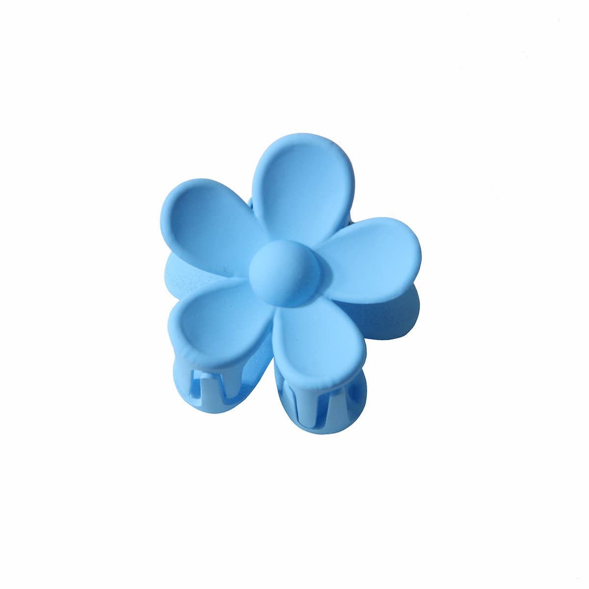 Mini Matte Flower Hair Claw Clip ? Cute Side Clip