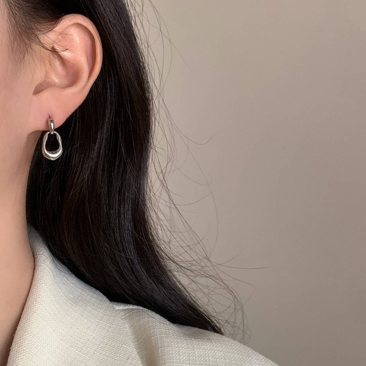 FASHION SIMPLE METAL PENDANT EARRINGS FOR WOMEN_CWAJE3118