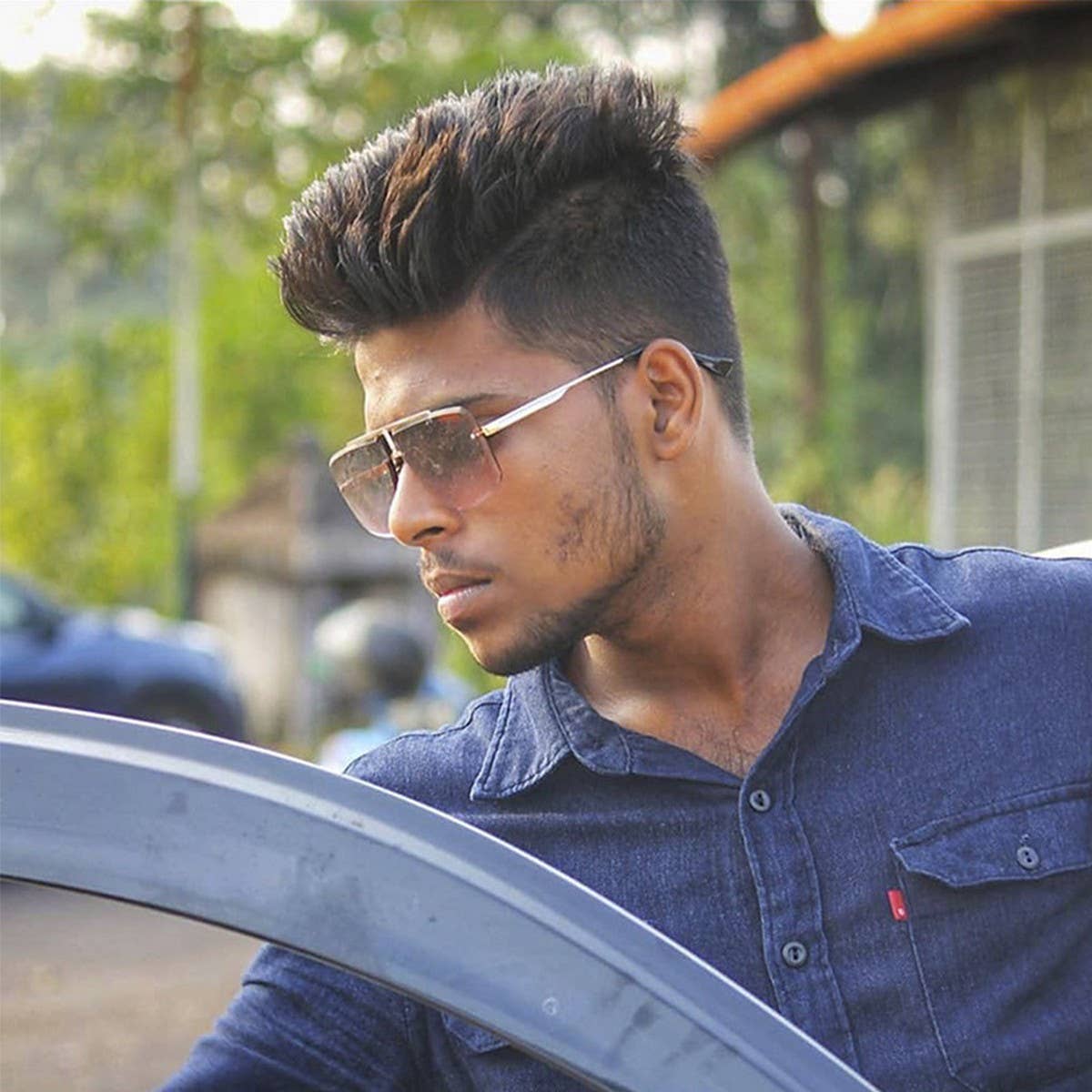 FRAMELESS SUNGLASSES FASHION TREND SUNGLASSES