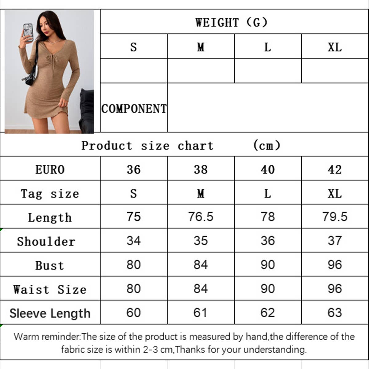V-neck temperament short bag buttock short dress