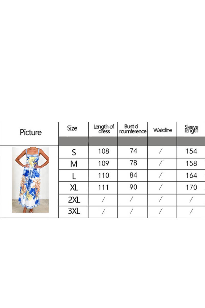 CWDHL1078_SUMMER HOLIDAY STYLE SUSPENDER DRESS