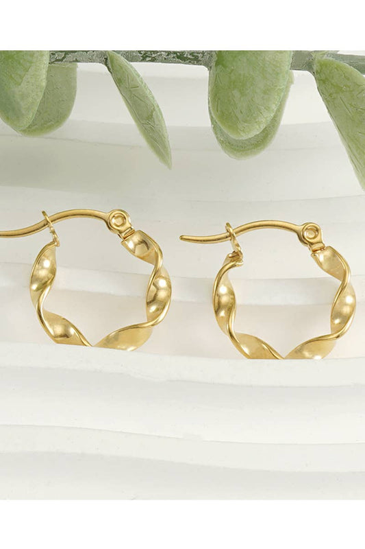 18K GOLD PLATED STAINLESS STEEL EARRINGS_CWAJE0385