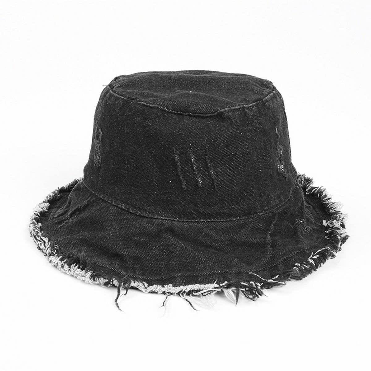 CWAH1505_VINTAGE DENIM BUCKET HAT