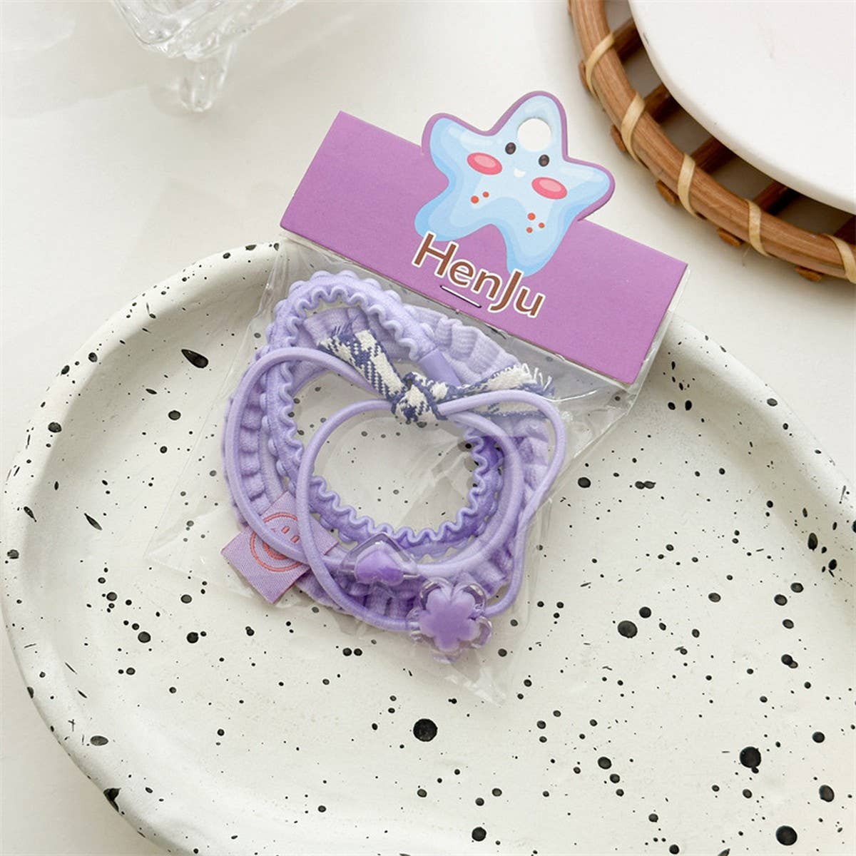 HIGH ELASTIC PONYTAIL HAIR ROPE THREE-PIECE SET_CWAHA1031