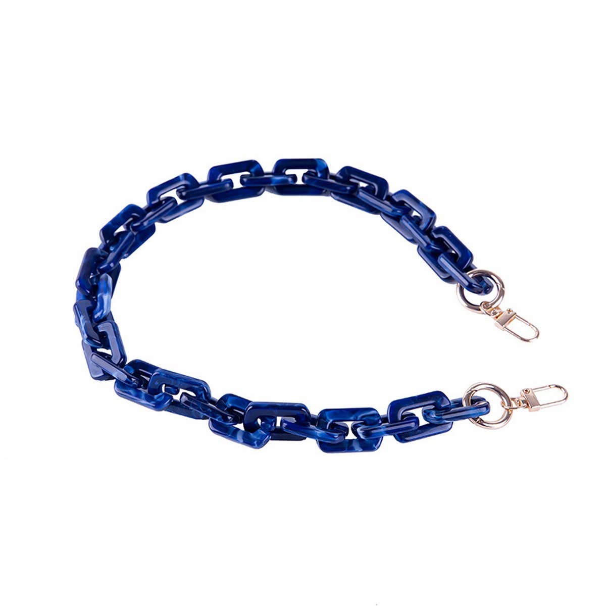 Acrylic Square Multi-Color Bag Chain,Bag Strap_CWMM5093