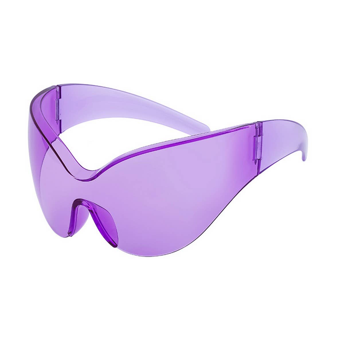 ONE-PIECE LARGE FRAME SPORTS SUNGLASSES_CWASG0744