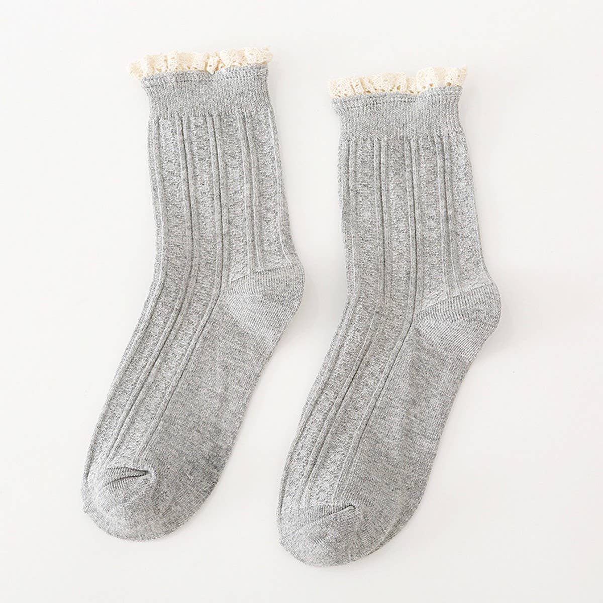 AUTUMN AND WINTER COLLEGE STYLE MID-TUBE SOCKS_CWMS0980