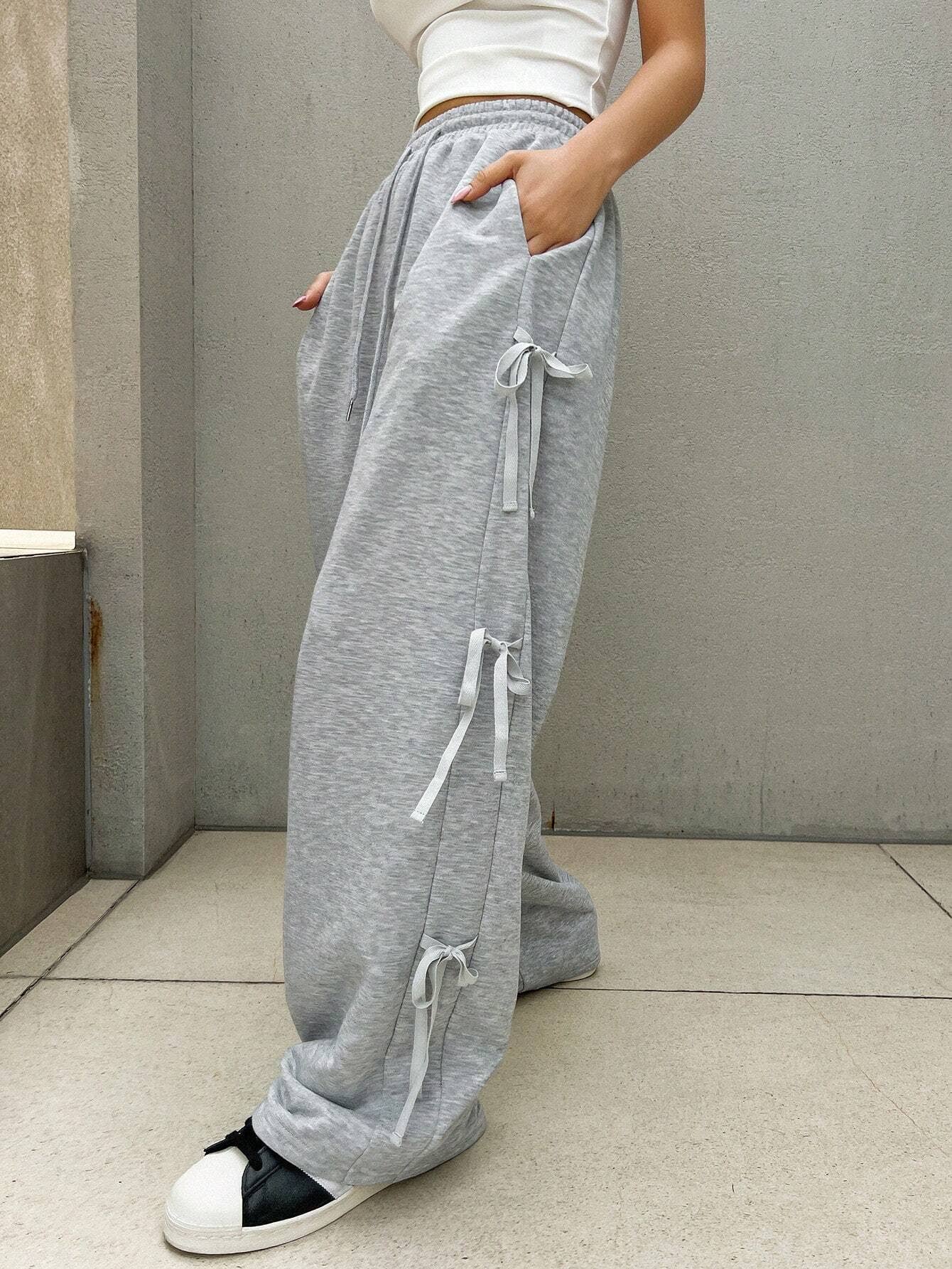 LOOSE FASHION HIGH-WAISTED LONG SKATEBOARD PANTS