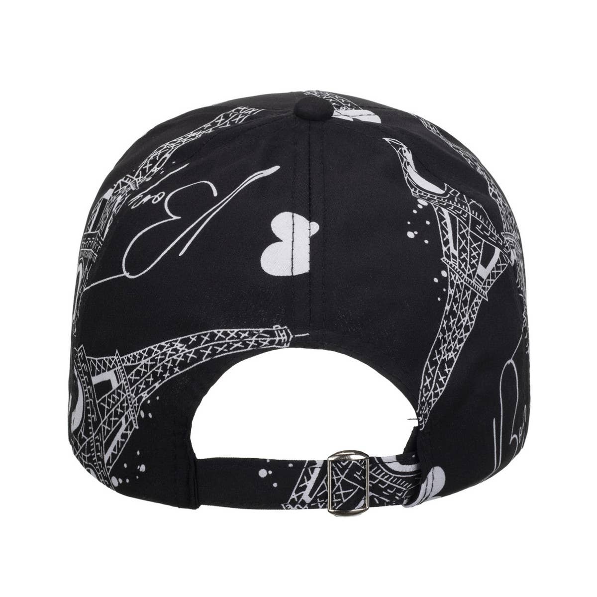 CASUAL LOVE TOWER PRINT BASEBALL CAP_CWAH1181