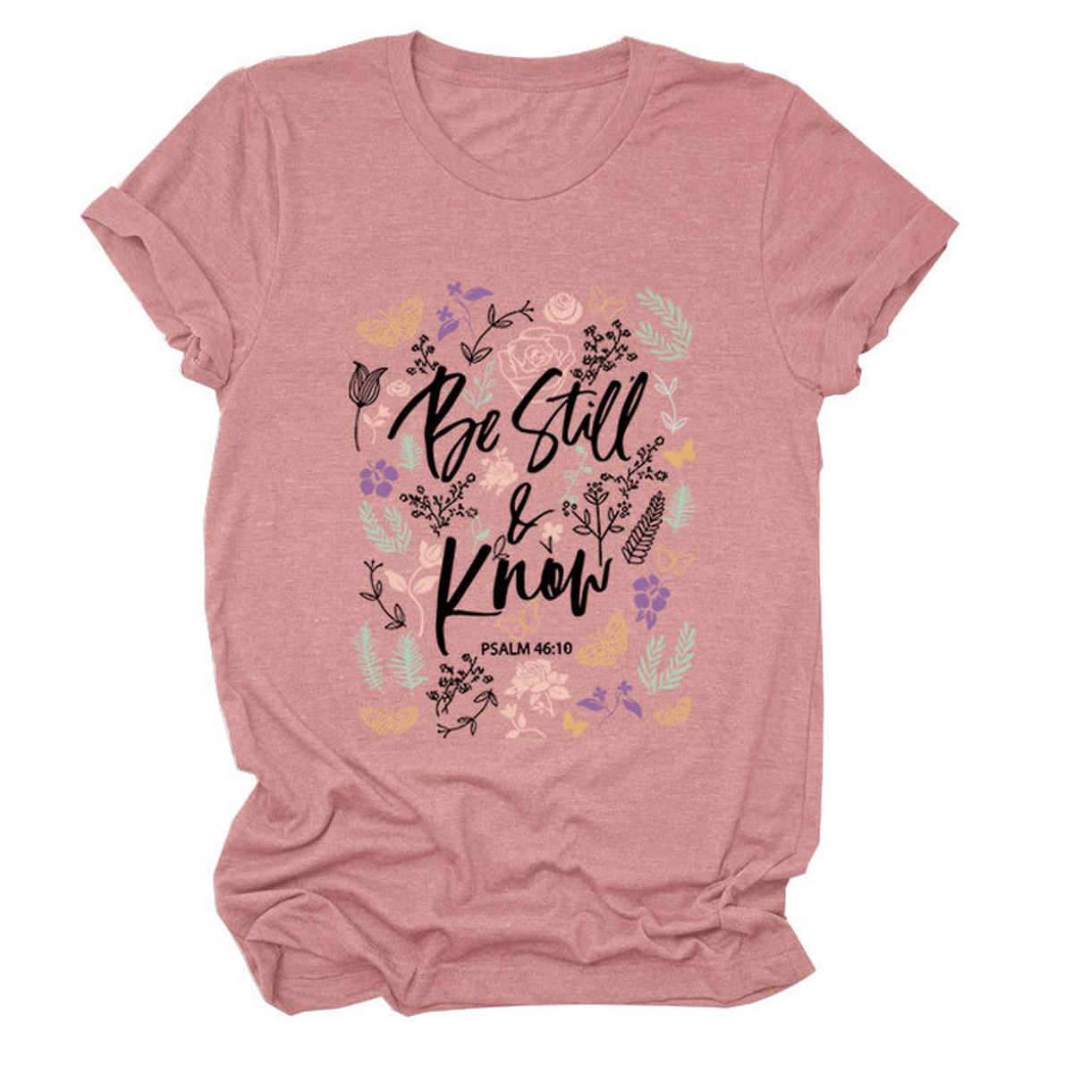 Women??¢s Faith Tee, Be Still and Know_CWTTS1480