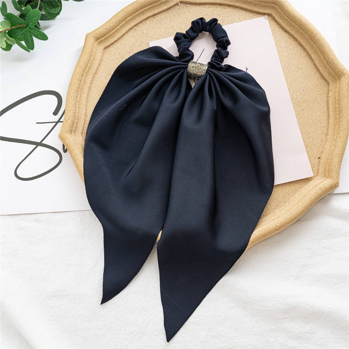 NEW STYLE DIAMOND BOW HAIR TIE_CWAHA1088