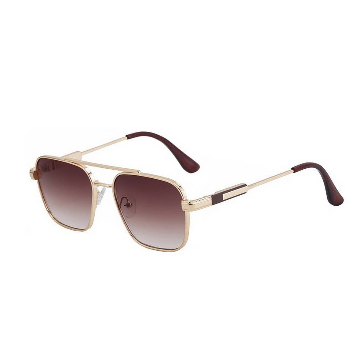 FASHIONABLE SQUARE FRAME SUN PROTECTION SUNGLASSES
