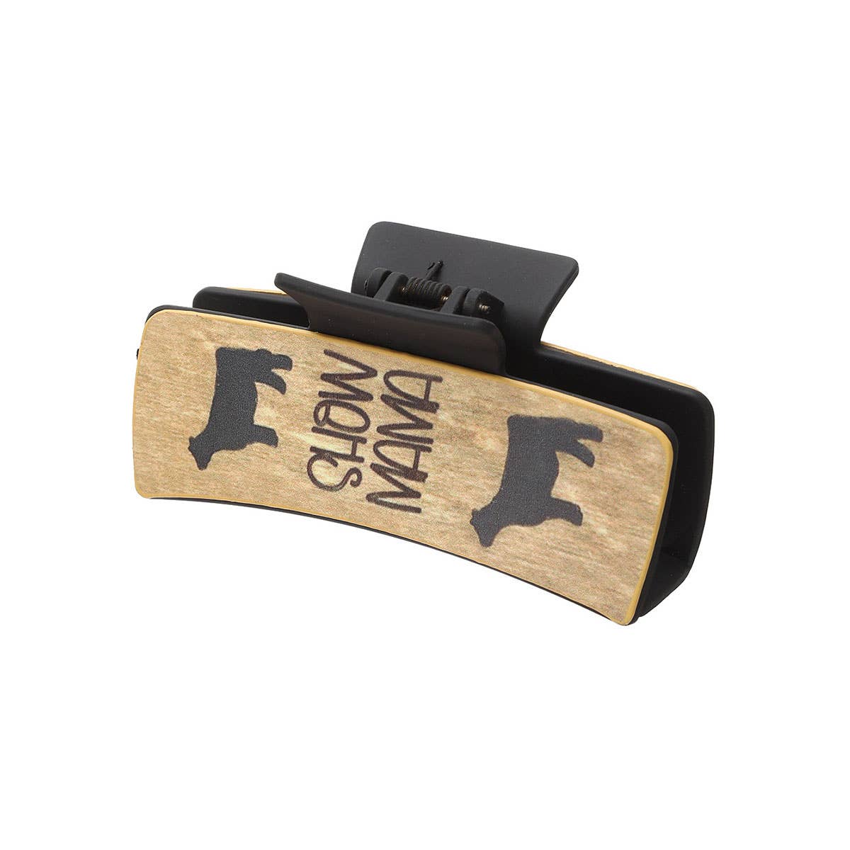 Western Animal Hair Claw Set - Leather Shark Clips