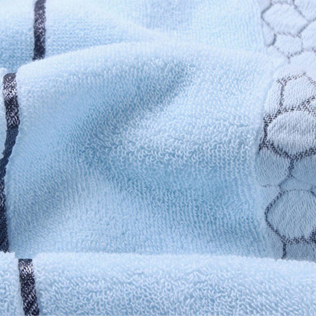 PURE COLOR COTTON QUALITY FLOWER THICK WOOL TOWEL_CWMM2299