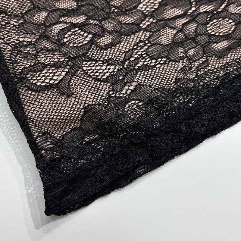 A strapless off-the-shoulder slimming dress