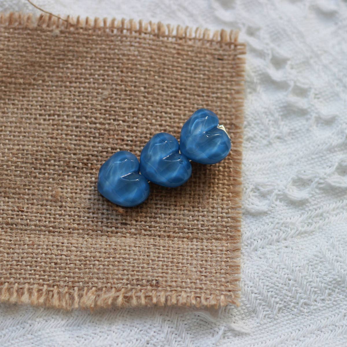 CARTOON THREE LOVE RIPPLE HAIRPINS_CWAHA1826