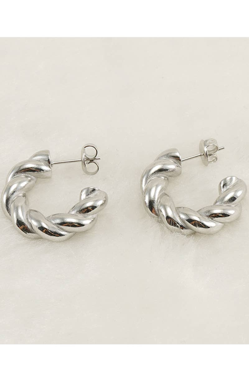 18K GOLD PLATED STAINLESS STEEL EARRINGS_CWAJE0374