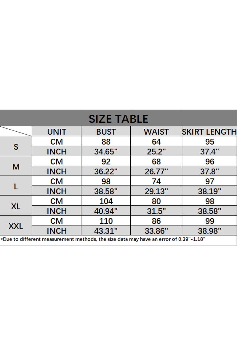 CWDSD8109_SUMMER DEEP V NECK TEMPERAMENT CASUAL DRESS