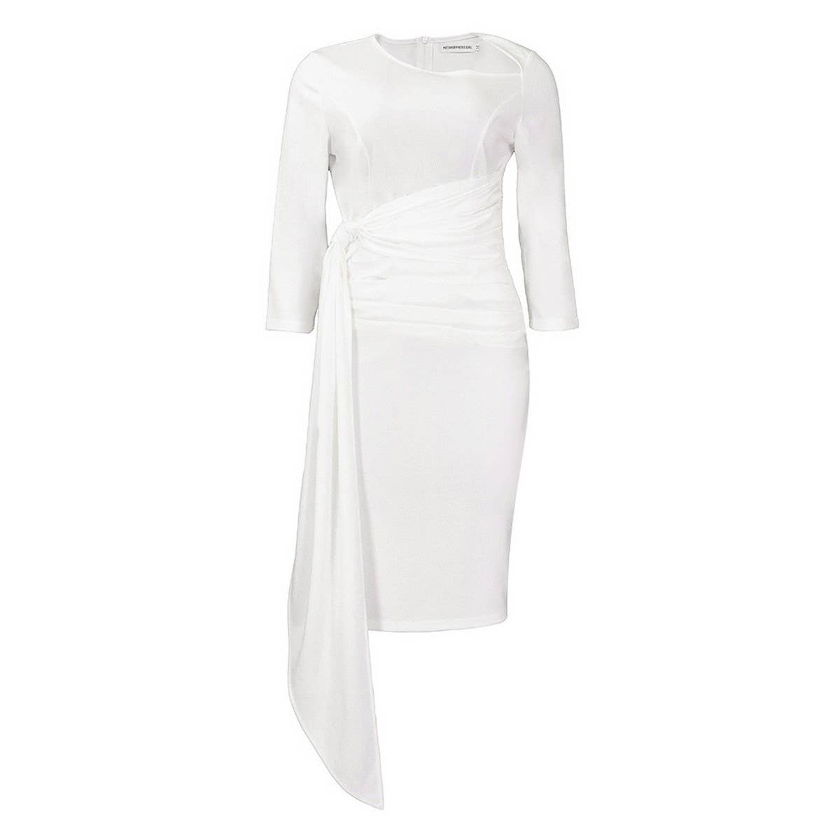 TEMPERAMENT COMMUTING PLEATED TIE DRESS