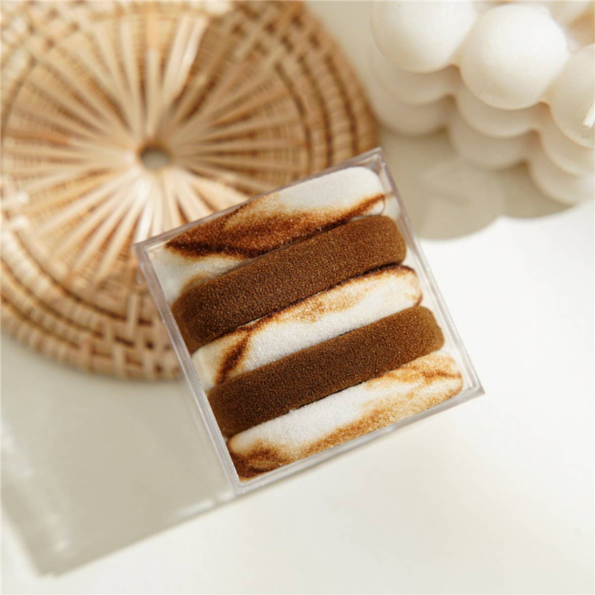 RETRO COLOR TIE-DYE HIGH ELASTIC HAIR TIES_CWAHA1123