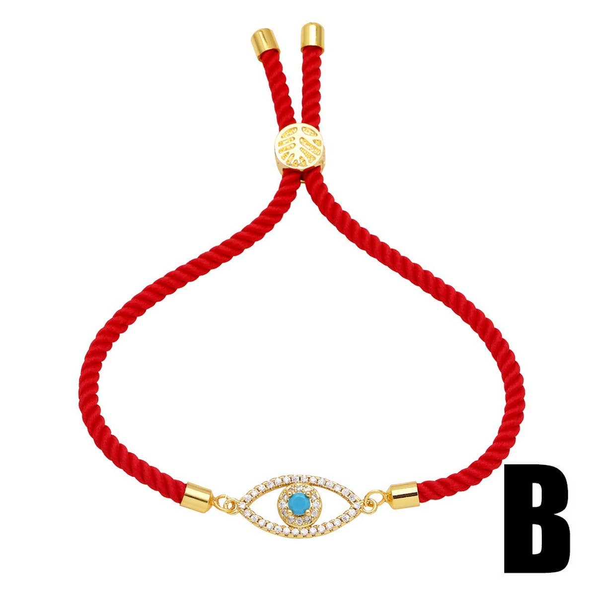 DEVIL'S EYE SET DIAMOND PEARL BRACELET