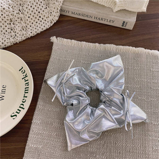 BOW LACE HAIRBAND LEATHER HAIR ROPE HEADDRESS_CWAHA3710