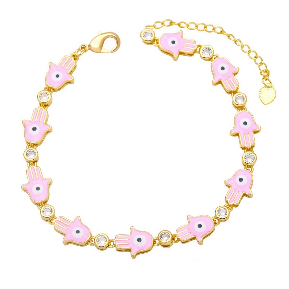 FASHION BOHEMIAN COLORFUL OIL DROPPING BRACELET_CWAJE0890