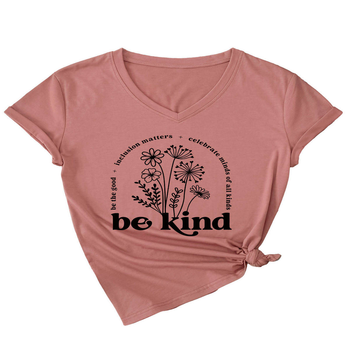 Women??¢s Summer T-Shirt ??Elegant V-Neck Style_CWTTS1542