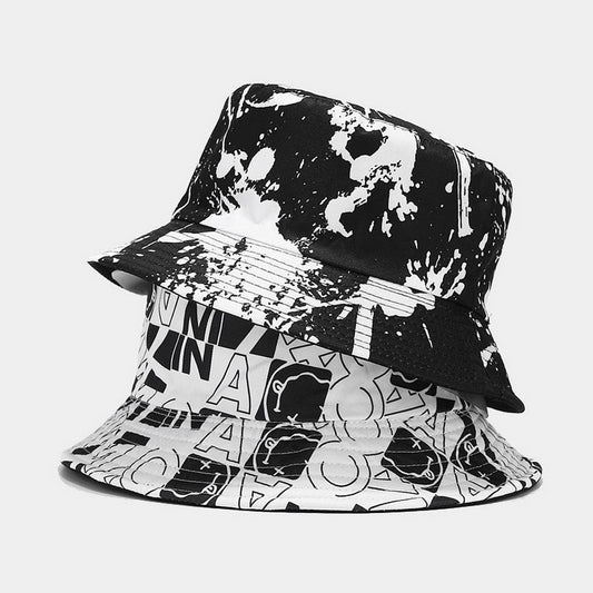 2024 NEW GRAFFITI DOUBLE-SIDED BUCKET HAT_CWAH1643