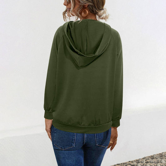 HOODIE WITH LONG SLEEVES AND BUCKLES