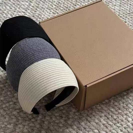 RETRO SIMPLE WIDE BRIM HEADBAND HEADBAND_CWAHA4036