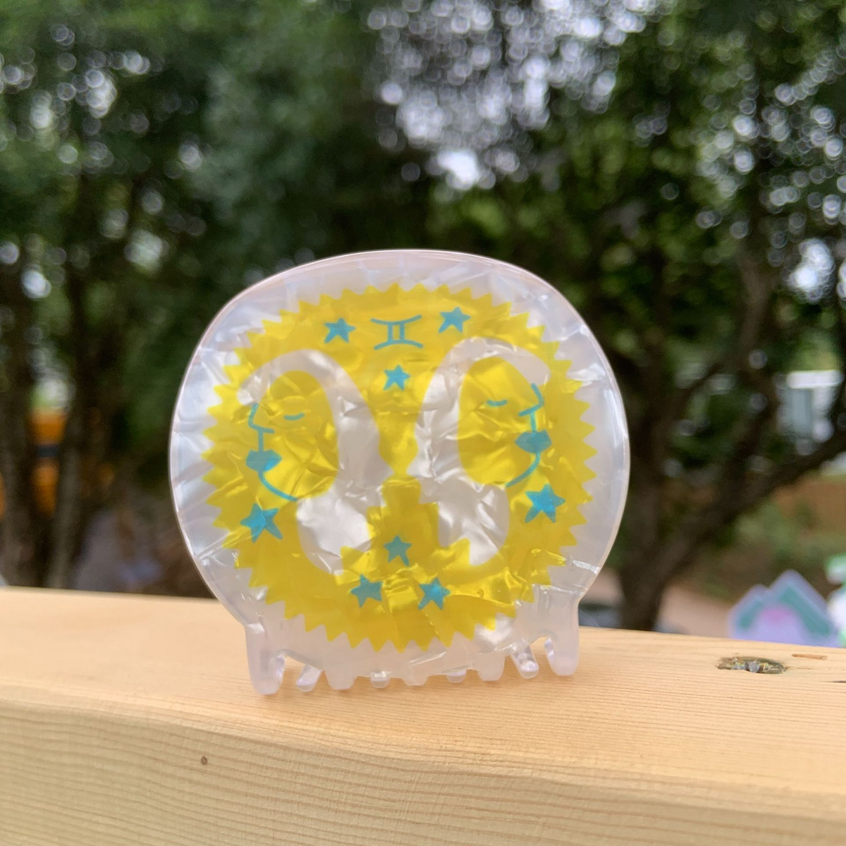 Star Sign Claw Clip ??Acrylic Cute Hair Accessor_CWAHA2141